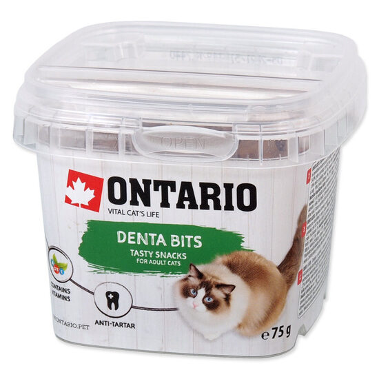 Ontario Dental bits Cat Treats 75g