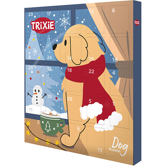 Ziemassvētku kalendārs suņiem Xmas Advent calendar for dogs 30*34*3.5 cm