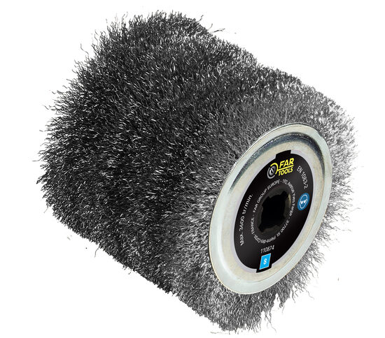 FarTools REX 120C and REX 200 Hard metal roller brush