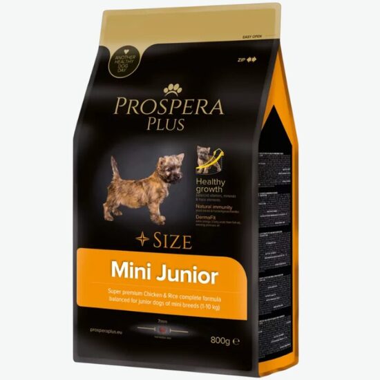 Dog dry food Prospera Plus Mini Junior 800 g