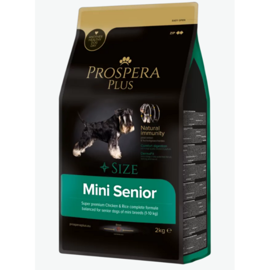 Dog dry food Prospera Plus Mini Senior 2 kg