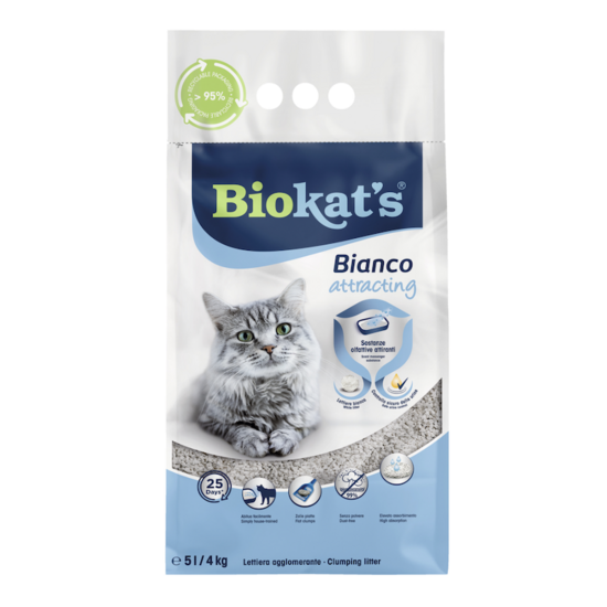Cat litter for litter boxes Biokats Attracting 5 L / 4 kg