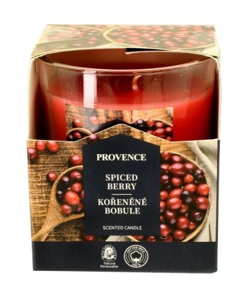 Aromātiska svece Provence Ø7x8cm Spiced Berry