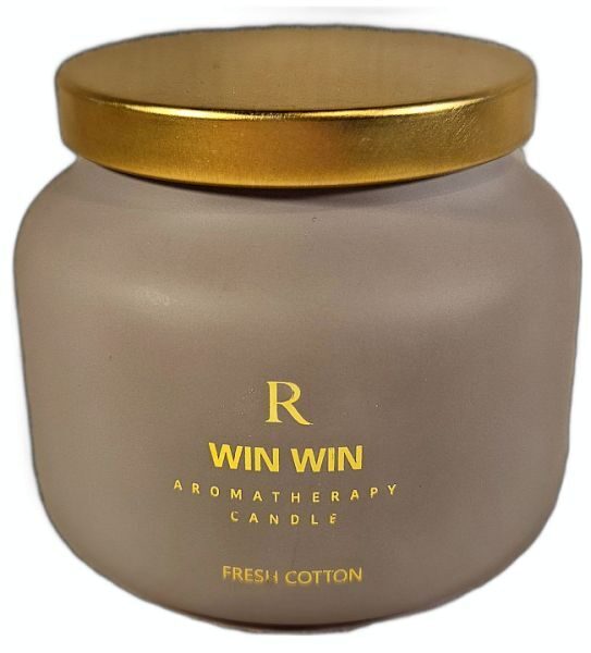 Aromātiska svece WinWin 7,4cm Fresh Cotton