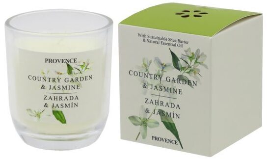 Aromātiska svece Provence Ø7.5x8.5cm Garden & Jasmine