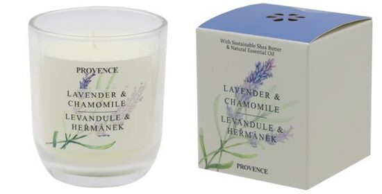 Aromātiska svece Provence Ø7.5x8.5cm Lavender & Chamomile