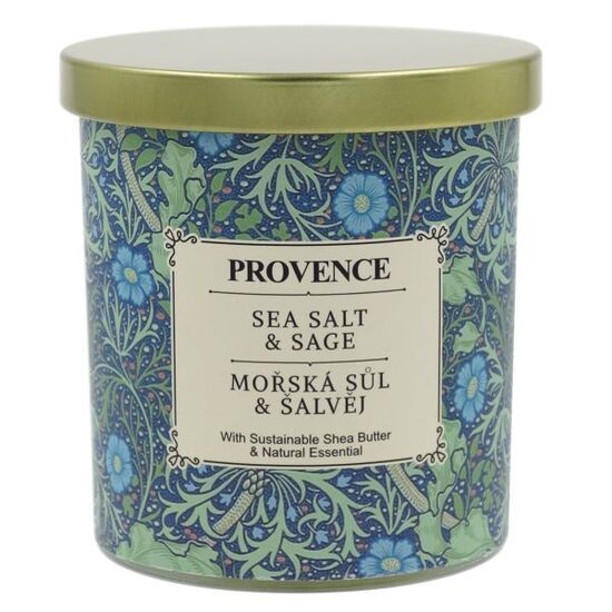 Aromātiska svece Provence Ø8x9cm Sea Salt & Sage