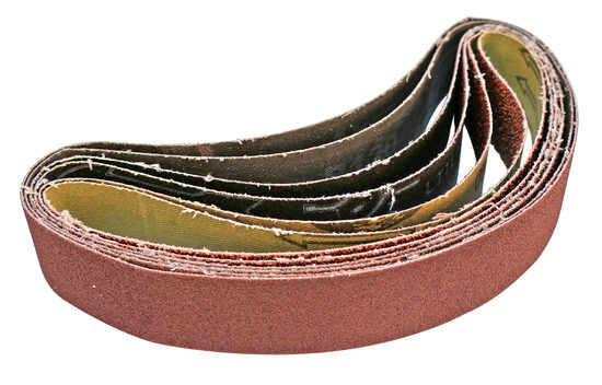 Fartools abrasive belts 533x30mm set of 6 pcs. A40/A80/A120 115938