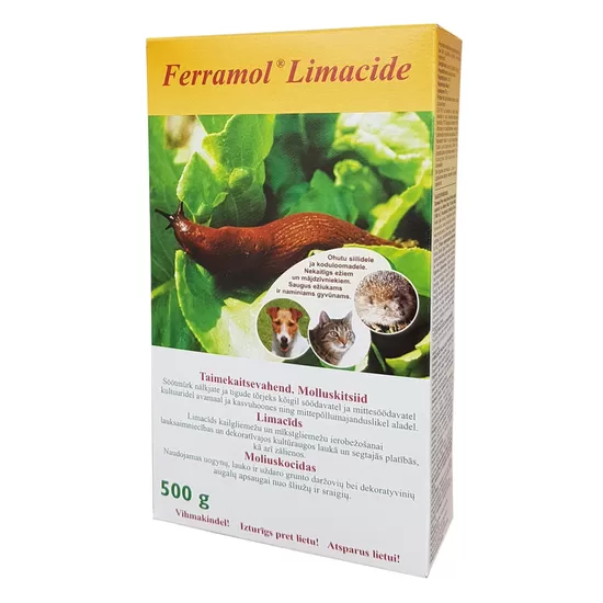 Ferramol pellets against naked snails and soft-shelled snails 500g