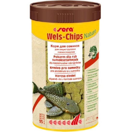 Barība zivīm Sera Catfish Chips 250ml