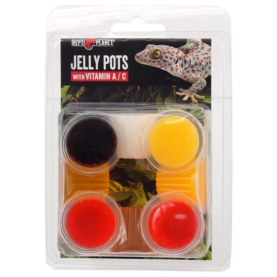 Papildbarība rāpuļiem Repti Planet Jelly Pots Vitamines Mixed