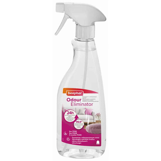 Dezodorants nepatīkamas smakas likvidēšanai telpās Beaphar ODOUR ELIMINATOR 500ml
