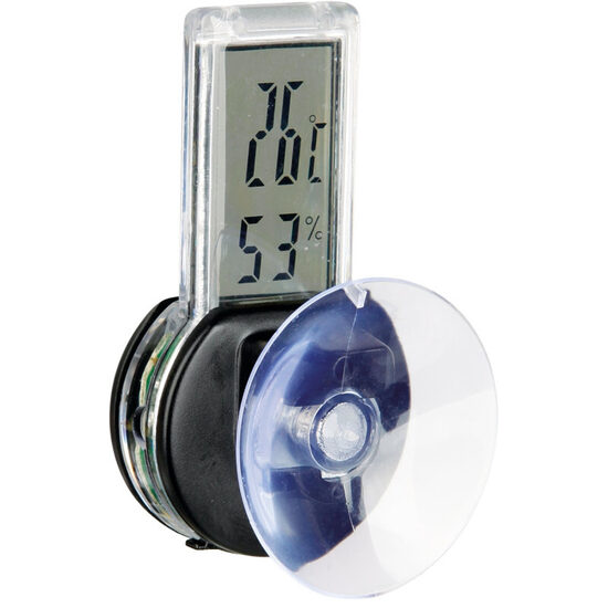 Termometrs terrarijam Trixie "SP" Digital thermo/hygrometer with suction pad 3x6 cm