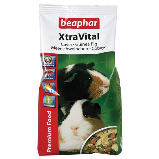 Barība jūras cūciņām Beaphar XtraVital Cavia 1 kg