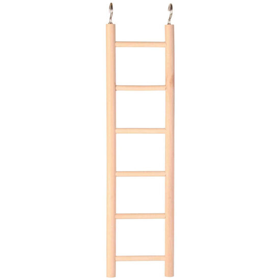 Koka trepes putniem Trixie Wooden ladder (6 pakāpieni) 28 cm