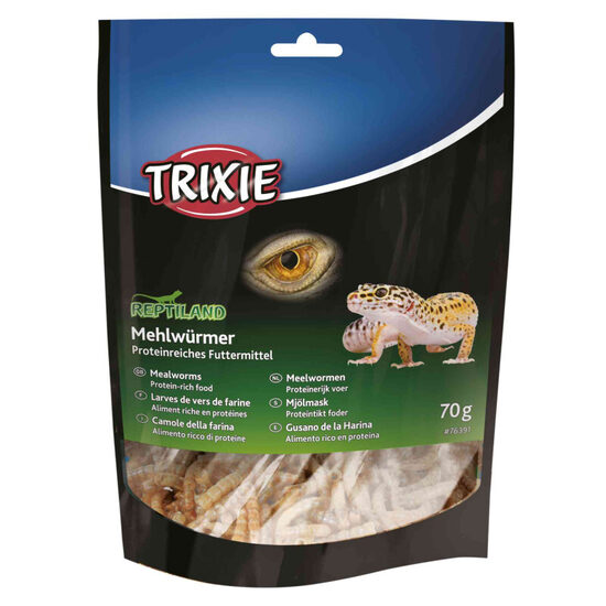 Gardums reptiļiem Trixie Mealworms dried 70 g