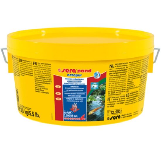 Ūdens mikrofloru atjaunojošs līdzeklis dīķiem Sera Pond Ectopur 2.5kg