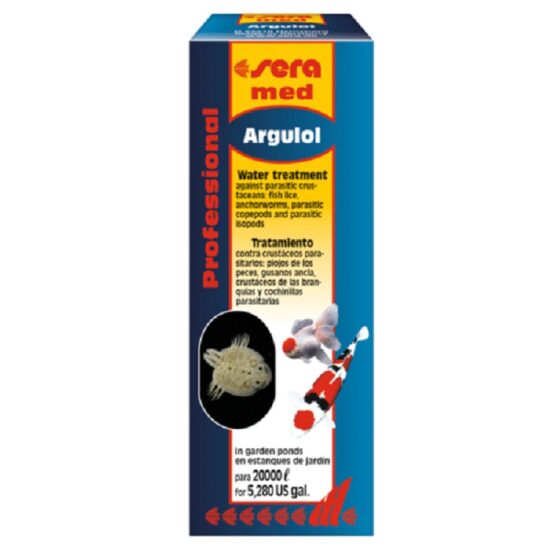 Līdzeklis pret vēžveidīgiem parazītiem dīķī Sera Med Professional Argulol 100ml