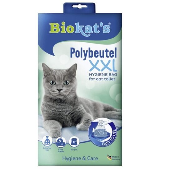 Maisiņi kaķu tualetei Gimborn Biocat's Eco Bags XXL for Cats 12gab.