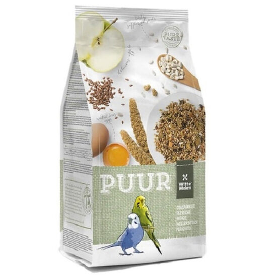 Barība viļņainajiem papagaiļiem Witte Molen Puur Budgie 750g