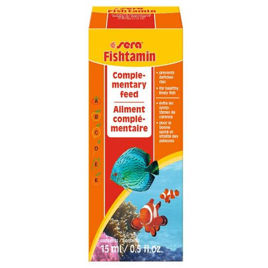 Vitamīni zivīm Sera Fishtamin 15ml