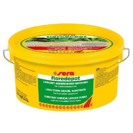 Zemgrunts mēslojums, kurš paātrina augu augšanas intensitāti Sera Floredepot 2.4kg