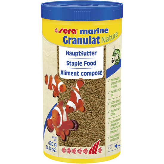 Granulēta barība jūras zivīm Sera Marin Granulat 100ml 45g