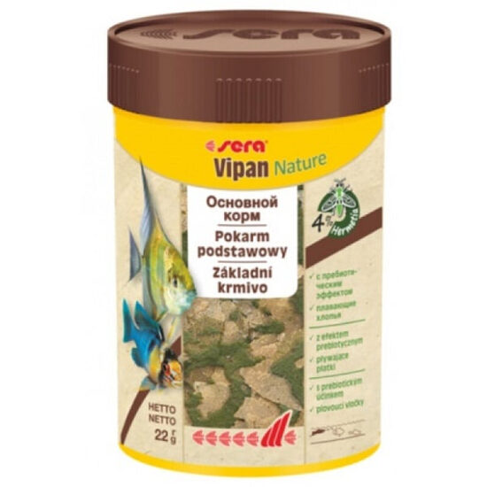 Barība zivīm Sera Vipan Nature 100ml (22g)
