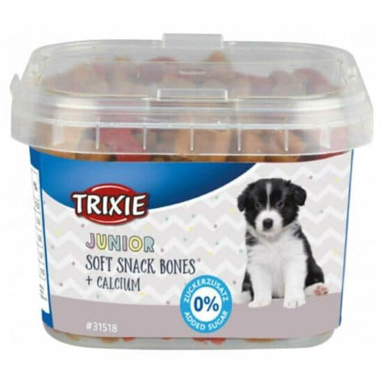 Gardums kucēniem Trixie Junior Soft Snack Bones with calcium 140g