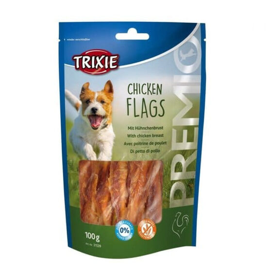 Gardums suņiem Trixie Premio Dog Snack Chicken Flags 100g