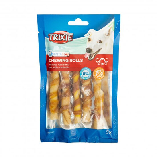 Gardums suņiem Trixie Denta Fun chewing sticks buffalo 12cm 5gab/70g