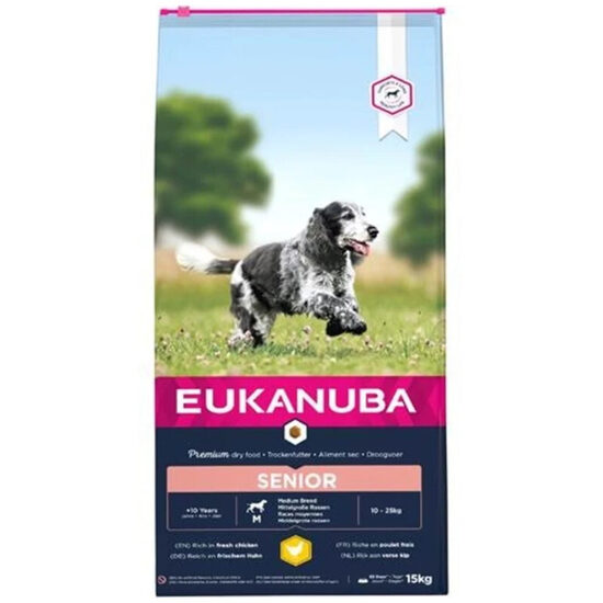 Eukanuba Senior Medium Chicken 15 kg