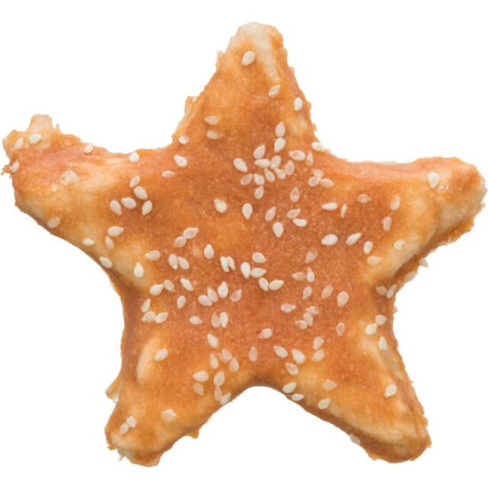 Gardums suņiem Trixie Denta Fun Chicken Star bulk 9cm 30g/iepak. 150 gab