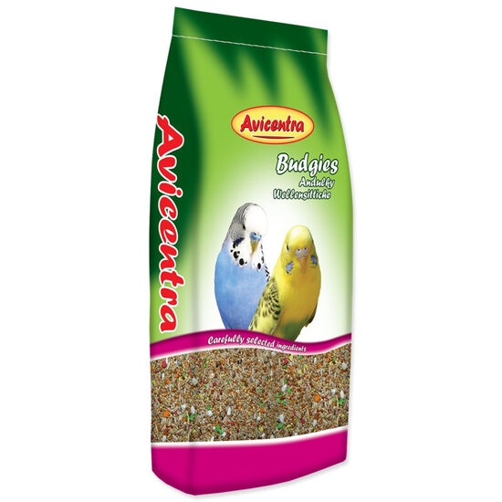 Barība viļņpapagaiļiem Avicentra food standard for budgerigar 20kg