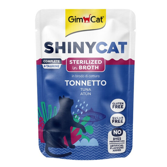 Gimborn SHINYCAT Pouch Sterilized Tuna 70g wet cat food