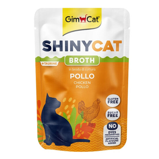 Gimborn SHINYCAT Pouch Chicken 70g wet cat food