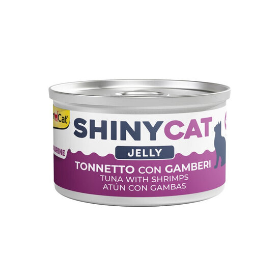 Gimborn SHINYCAT Jelly Tuna with Shrimps 70g cat wet food