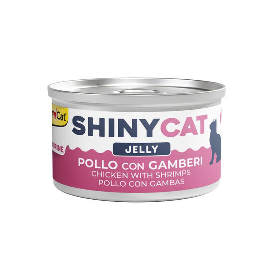 Gimborn SHINYCAT Jelly Chicken with Shrimps 70g wet cat food