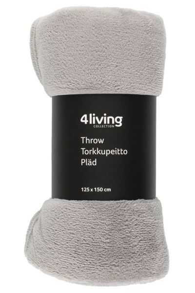 4Living Blanket 125x150cm Gray