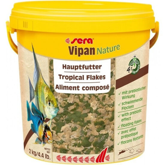 Barība zivīm Sera Vipan Nature 10000ml (2kg)