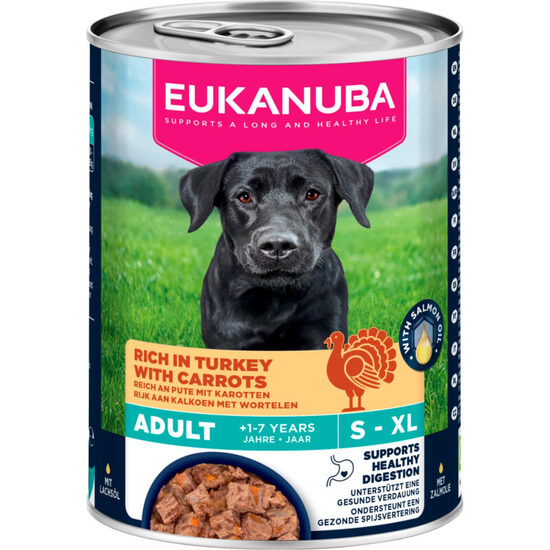 Konservi suņiem Eukanuba CAN LC AD AB turkey carrots 400 g