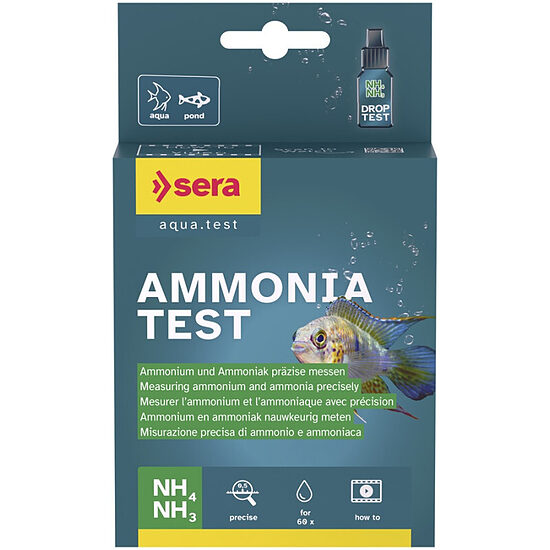 Tests kondicionētājs ūdenim NH4/NH3 līmeņa regulēšanai Sera NH4/NH3 tests 15ml