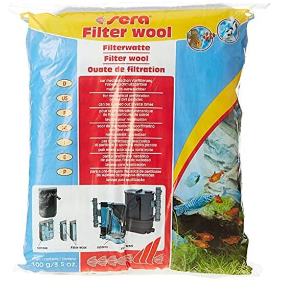 Filtrējoša vate akvārijam Sera Filter wool 100g