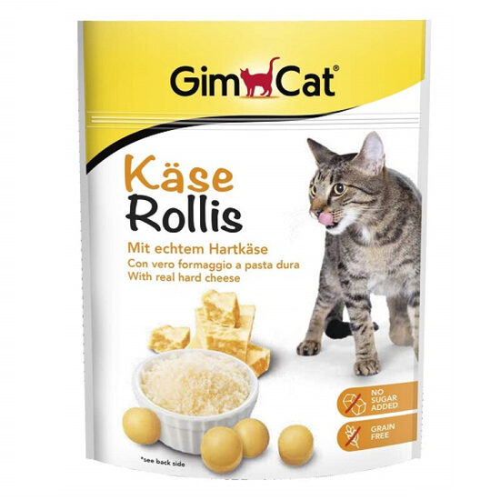 Vitamin-enriched supplementary cat food Gimpet Cheese Tabs 10g