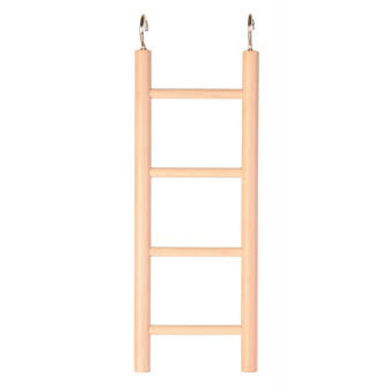 Koka trepes putniem Trixie Wooden ladder (4 pakāpieni) 20 cm
