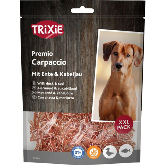 Gardums suņiem Trixie Premio Carpaccio with duck and fish 80g