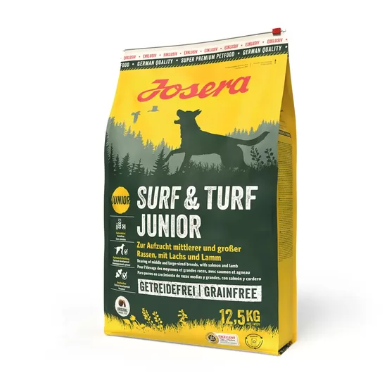 Pērkot 3 gab. Josera SP suņiem Surf&Turf Junior 12.5 kg