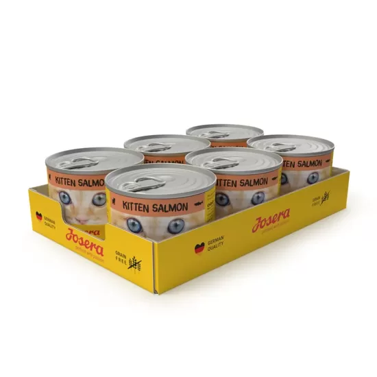 Josera wet Kitten Salmon 6x 200 g konservi kaķiem