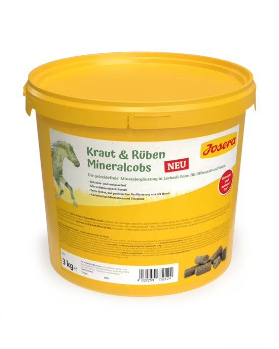 Josera zirgiem FLAX&FIBRE MINERALCOBS 3 kg