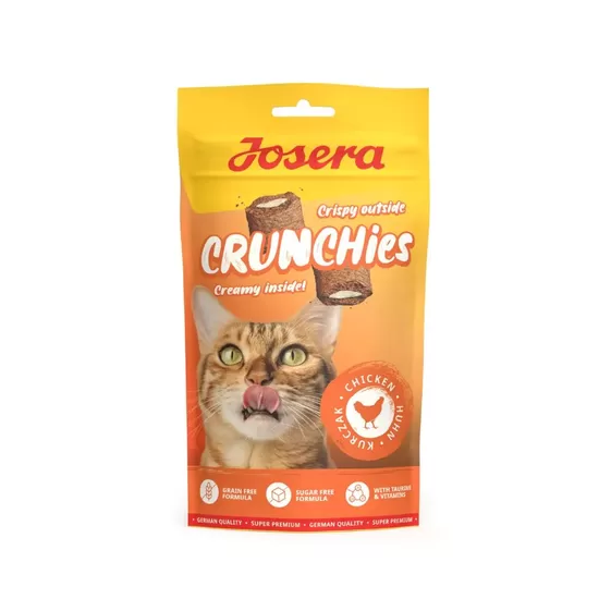 Josera Crunchies kārumi kaķiem Chicken 60 g